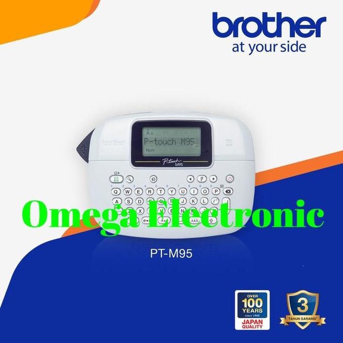 

BEBAS ONGKIR - RESMI Brother Label Printer PT-M95 - Label Maker PT M95 P Touch