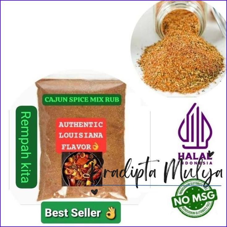 

Stok Ready.! Cajun Spice Mix 100Gram / Bumbu Racik Cajun 100Gram