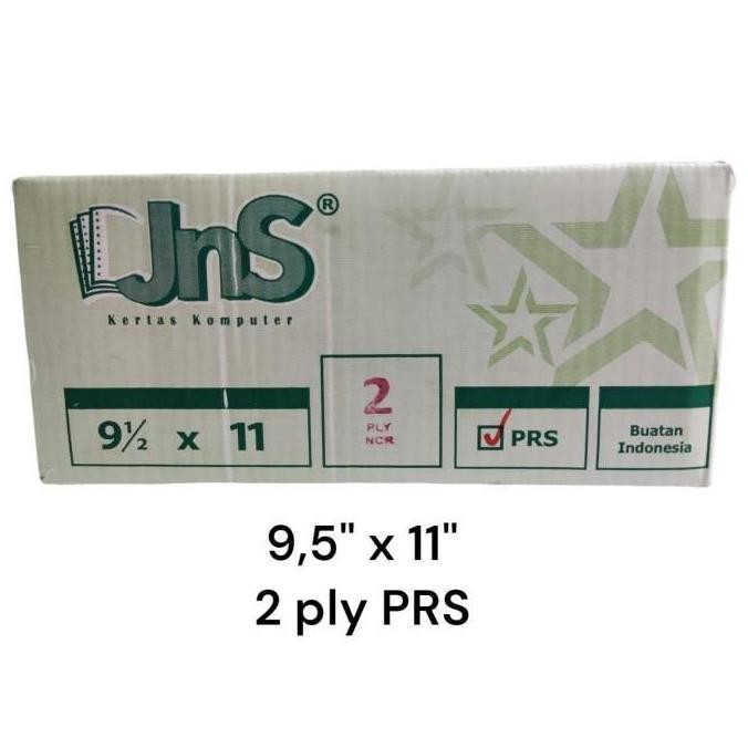 

TERBARU - Kertas Continuous Form JNS - 9 1/2 x 11" - 2 Ply (K2)