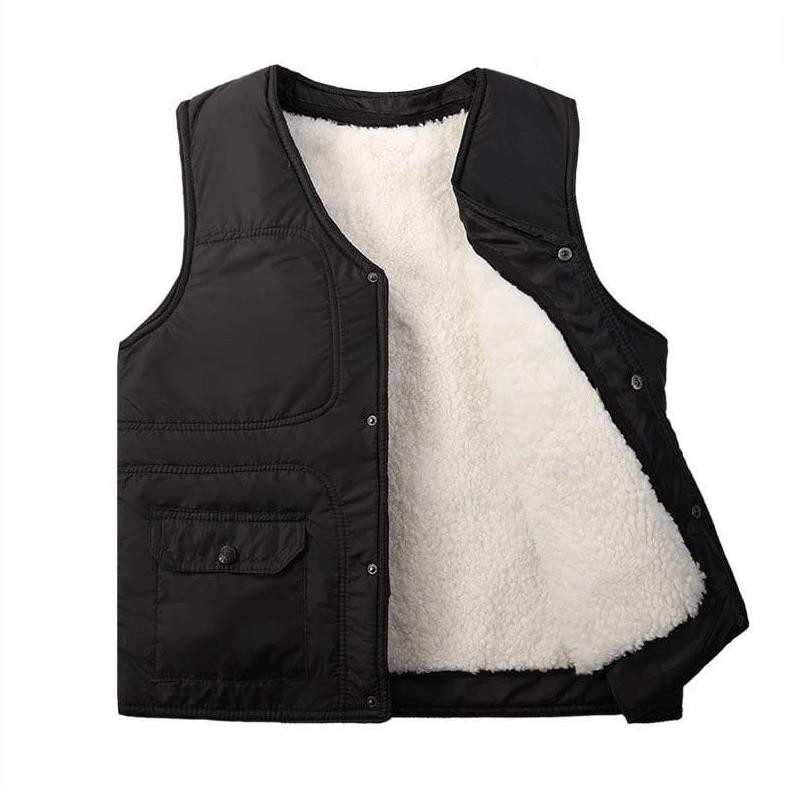 Rompi Pria Bulu / Winter Vest Men's Tectical Aoutdoor JunDW