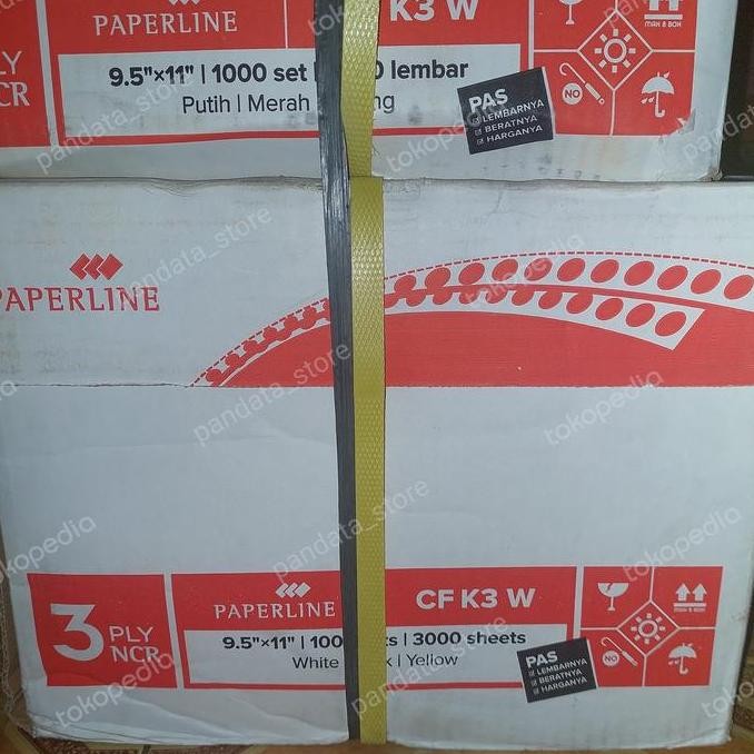 

kertas komputer continuous form 3ply 9,5x11 Paperline