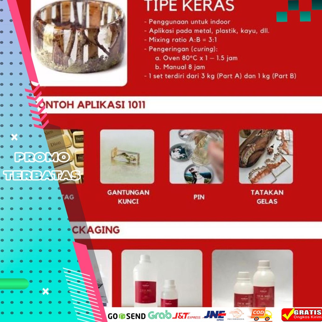 

DISKON RESIN BENING LYCAL KERAS - LYCAL 1011 - 1 KG