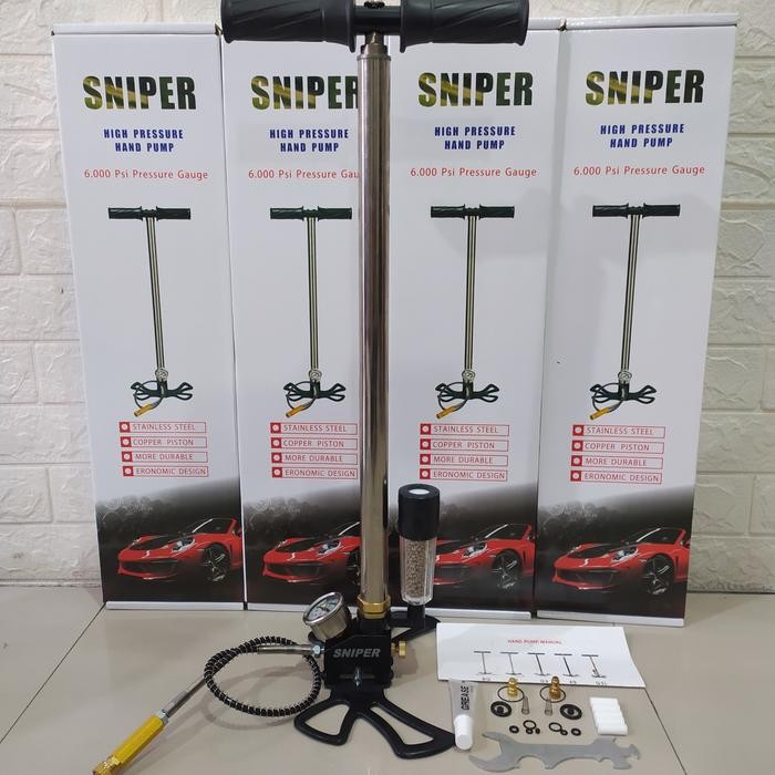 Pompa PCP import, Pompa pcp 6000psi pressure Gauge, Kompa PCP, PCP