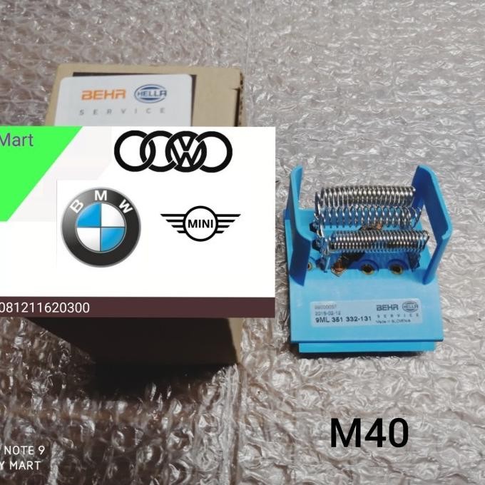RESISTOR BLOWER AC BMW E30 M40 BEHR ORIGINAL DAN TERPERCAYA