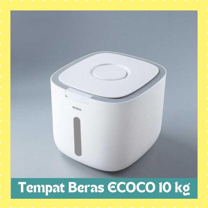 

Terlaris Tempat Beras Ecoco 10 Kg Wadah Penyimpanan Beras Rice Container
