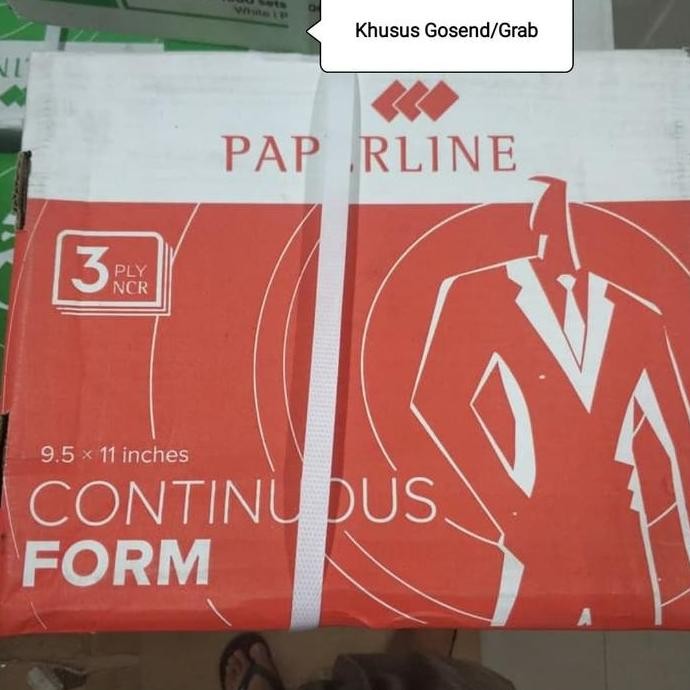 

TERBARU - Kertas Continuous Form 3 PLY FULL | 9.5" x 11" | 1000 sets | 3000 lbr