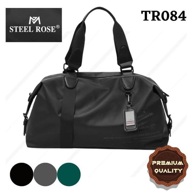 NEW TR084 - Tas Travel Jinjing Fashion Pria Wanita Anti Air Kuat Multifungsi Pakaian Gym Sport Premi