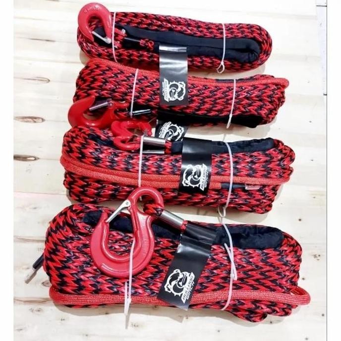 SYNTHETIC ROPE TALI PLASMA WINCH ROPE PREMIUM BULDOG WINCH OFFROAD MURAH