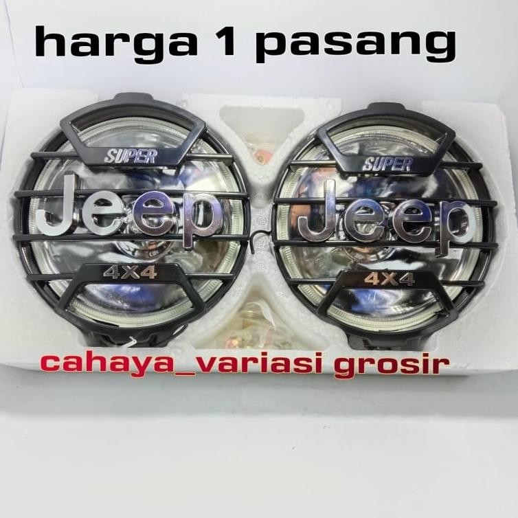 Lampu Tembak JEEP 4x4 Lampu Sorot JEEP Halogen Sorot Tembak Jeep Motor Dan Mobil 12volt Universal Ca