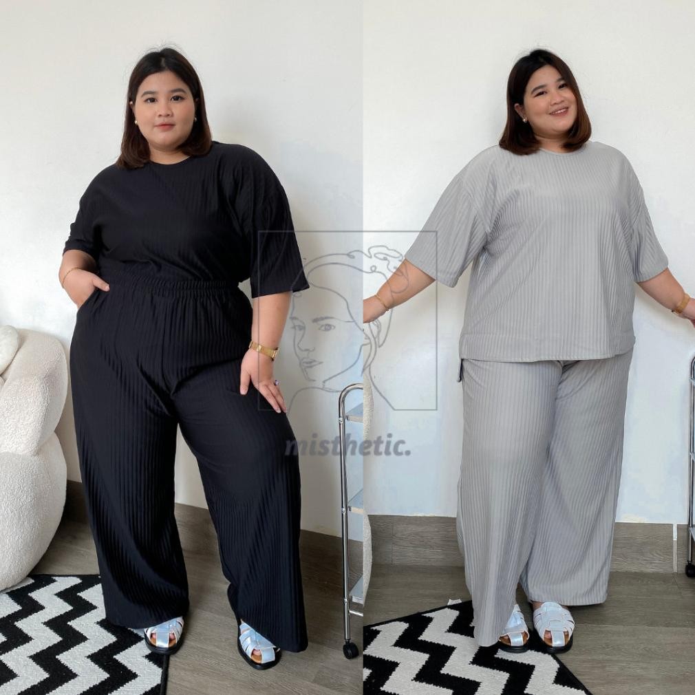 Gd-90 Helen One Set/ Setelan Jumbo/ One Set Jumbo/ Setelan Big Size/ One Set Big Size/ Setelan Plus 