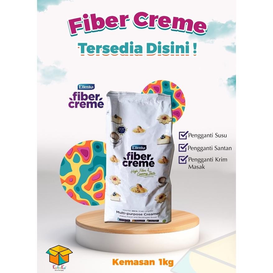 

Sale (New) Fiber Creme Kemasan 1Kg/ Pengganti Santan Na-93