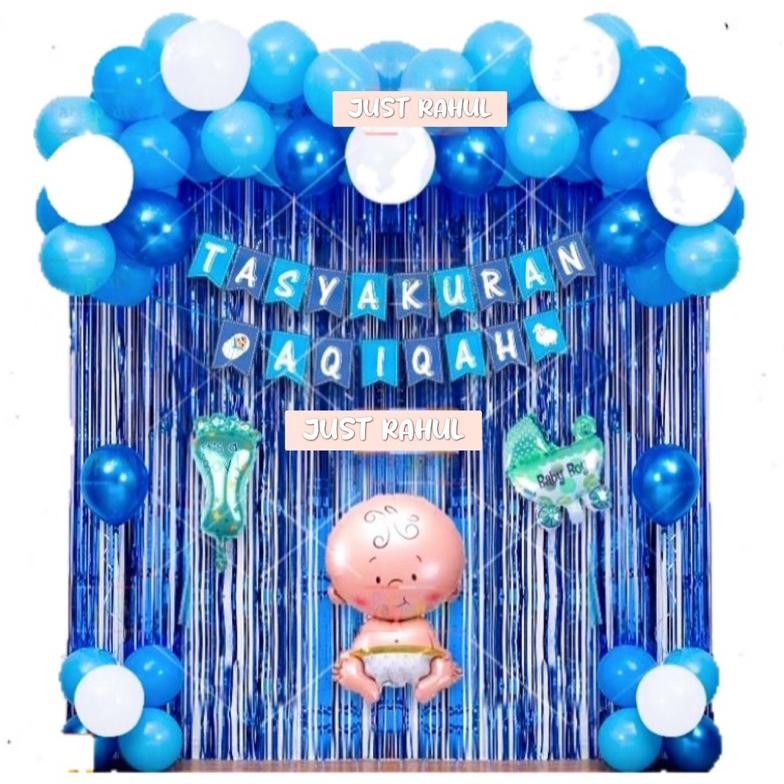 Paket Dekorasi Aqiqah/khitanan Anak Laki Laki/Anak Cowok