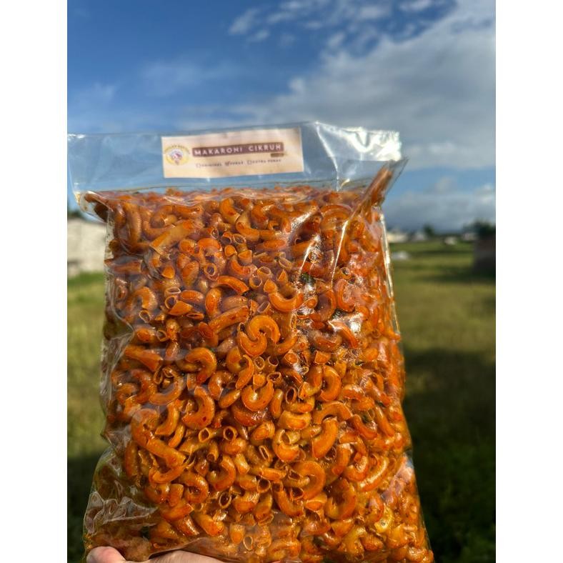 

Terlaris 1 Kg Makaroni Cikruh Kriuk Daun Jeruk - Tidak Keras Dgh-43