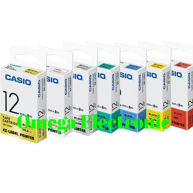 

TERMURAH - Pita / EZ Label Tape Printer Casio 12mm