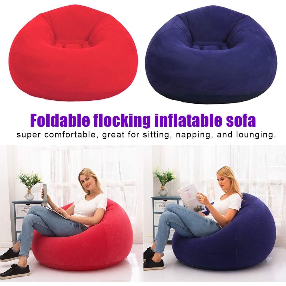 PROMO SOFA BEAN BAG INDOOR OUTDOOR/SOFA BEAN BAG INFLATABLE /SOFA TRAVEL PORTABLE BEAN BAG /SOFA
