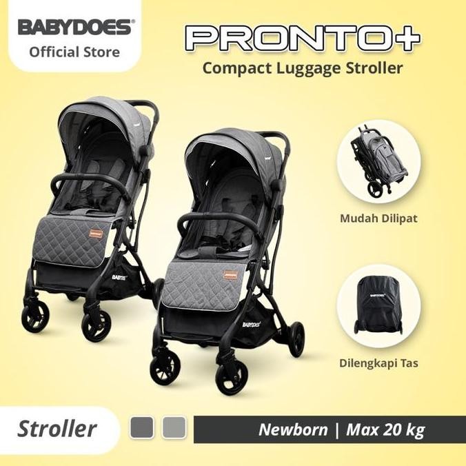 BABYDOES STROLLER PRONTO + / STROLLER BAYI KURSI RODA