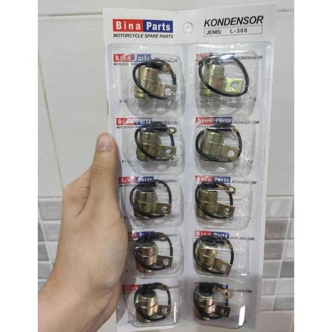 (ISI 10) KONDENSOR BINA PARTS 0.27uf BISA SETRUM IKAN KUALITAS TOP