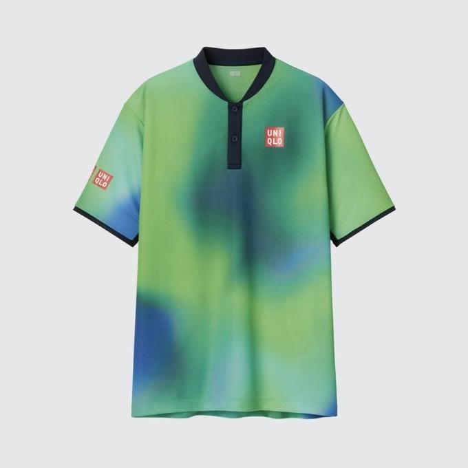 Uniqlo Kei Nishikori Tennis Polo Roland Garros / Baju Tenis Uniqlo