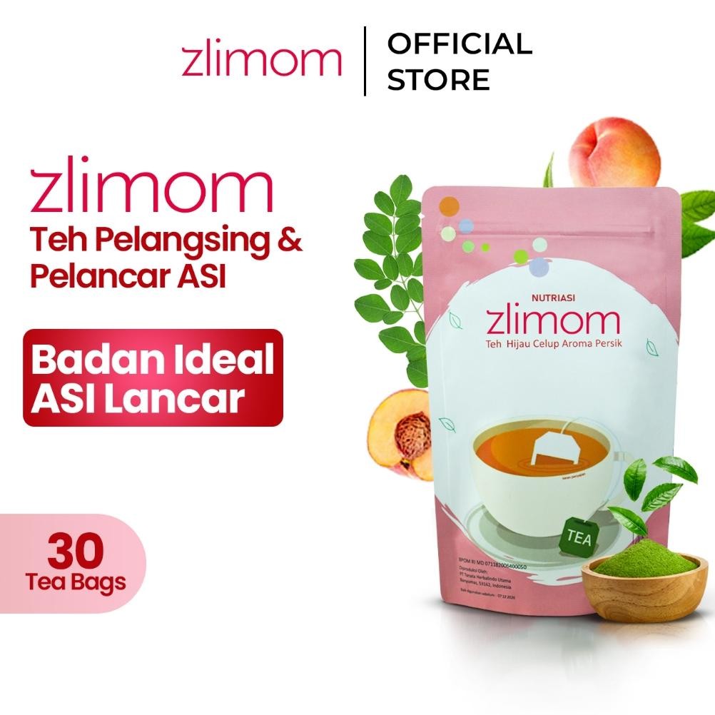 

Kuke Zlimom Teh Hijau Celup Aroma Persik 30 Kantong Teh Opsimom Hy-120