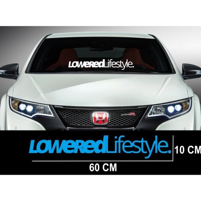 (Expert) Cutting sticker mobil sticker kaca depan Tulisan keren