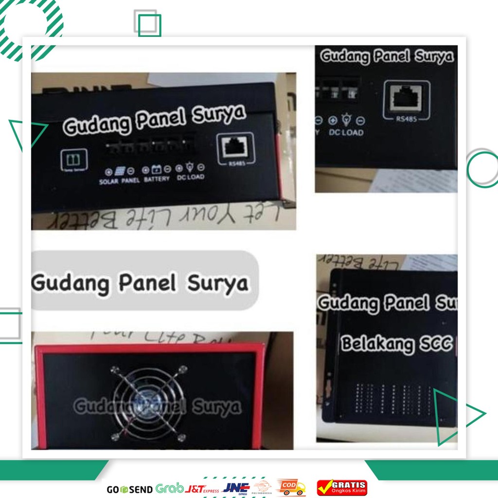 Solar Charge Controller Mppt 60A Scc Controller 60A Mppt