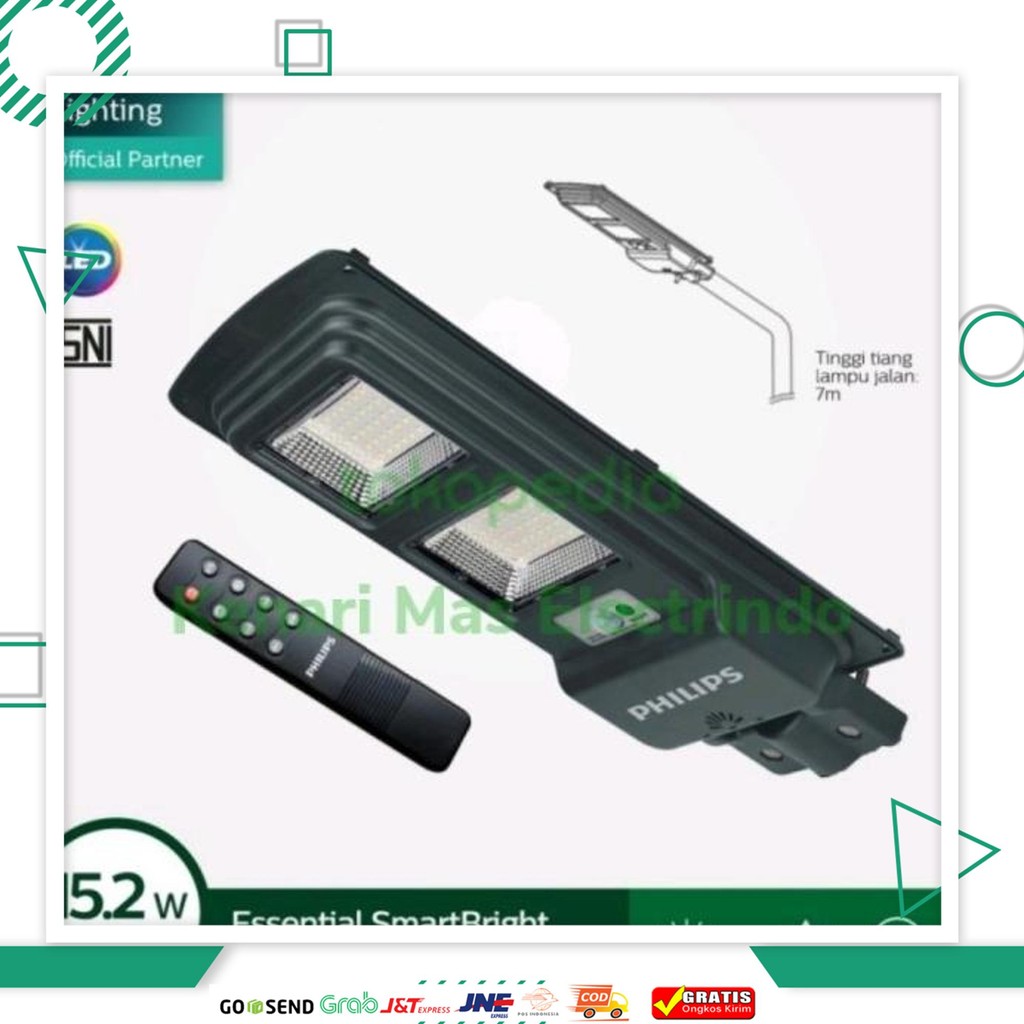 Philips Lampu Jalan Pju Solar Tenaga Surya Brc010 Led 20/765