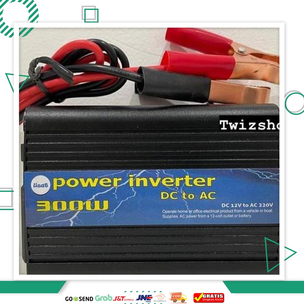 Power Inverter 300 Watt 12 Volt / Inverter 300W Dc 12V To Ac 220V