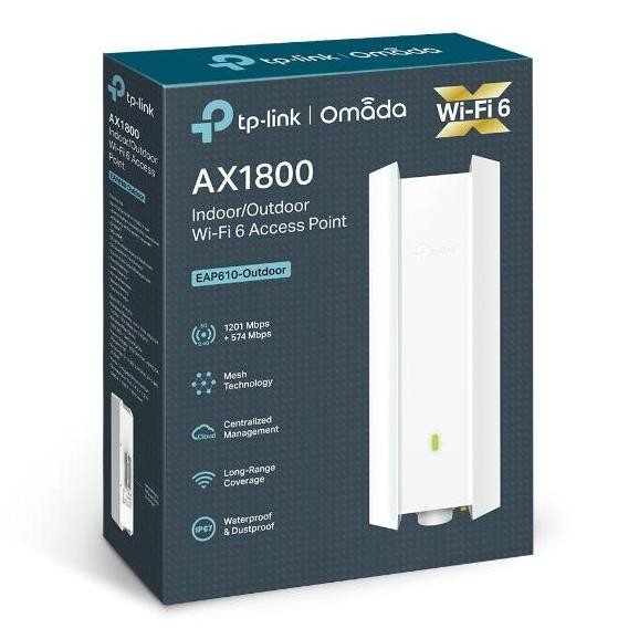 Eap610-Outdoor Ax1800 Indoor/Outdoor Wifi 6 Access Point Baru New Stok