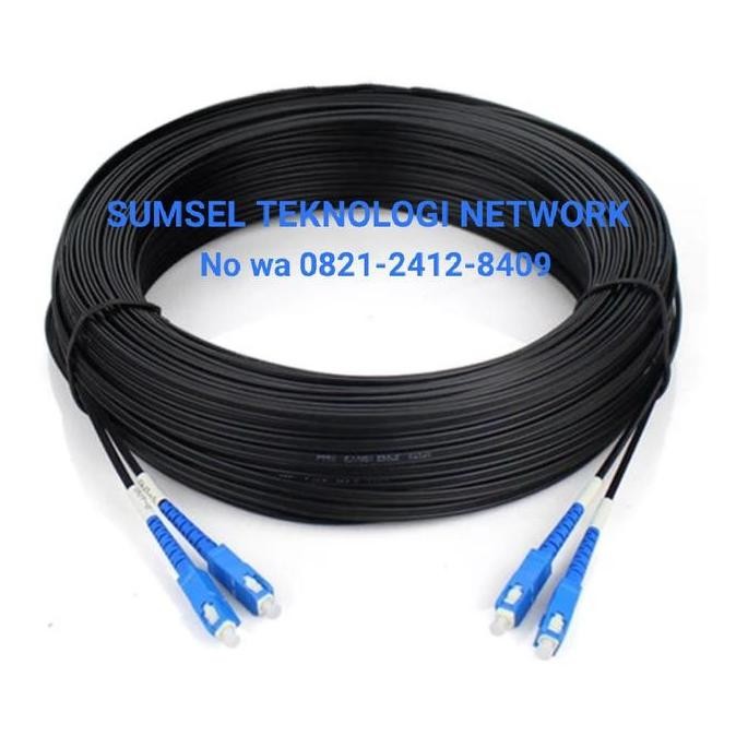 Precon 2 Core 3 Seling Sc-Sc Upc 350 Meter Outdoor Fiber Optic Cable New Stok