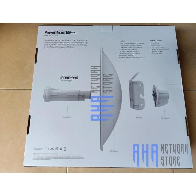 Ubnt Powerbeam 5Ac Gen2 Powerbeam Pbe 5Ac Gen2 New Stok