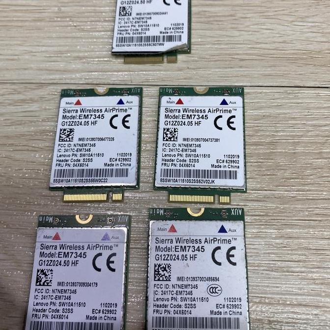 Wwan Laptop Lenovo Thinkpad X240 X250 X260 X270 T460S T470S Good New Stok