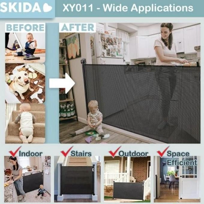 Pagar Pembatas Hewan / Kandang Pagar Anjing Kucing / Pintu Penghalang