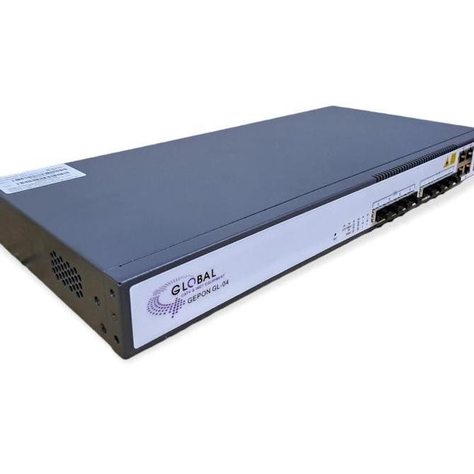 Olt Epon Global 4 Port + 1 Pcs Sfp 9Db Uplink 10Ge, Power Ac New Stok
