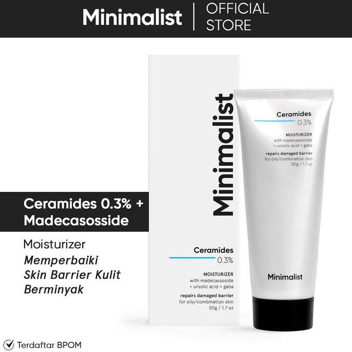 Minimalist 0.3% Ceramide + Madecassoside Barrier Repair Moisturizing Cream | Ceramide Moisturizer | 
