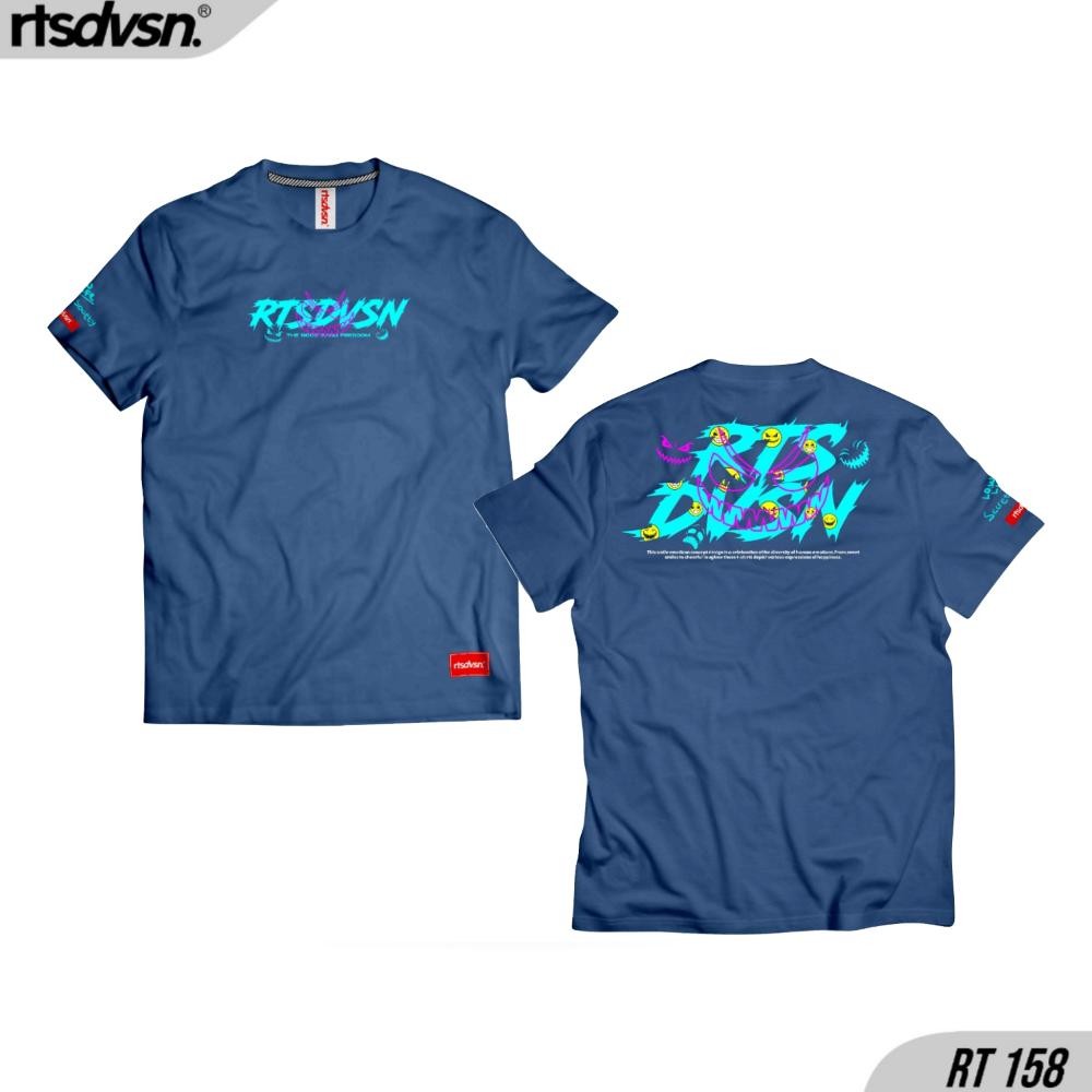 Promo T-Shirt Rtsdvsn 204 (Kw) Lengan Pendek Kaos Pria Motif Racing Kaos T-Shirt Merchandise Pilotte