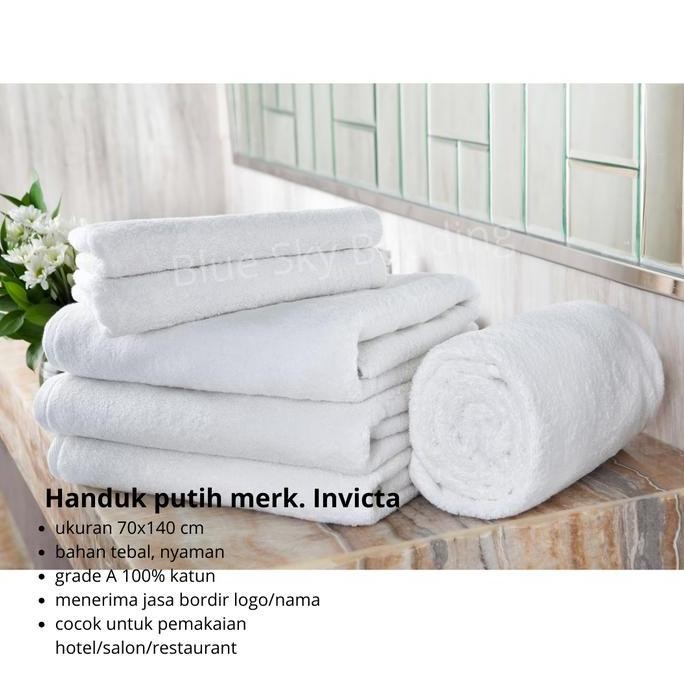 Handuk putih hotel invicta