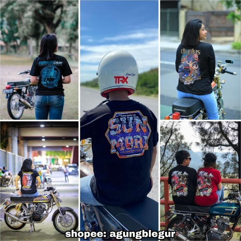 Promo Kaos Sedulur Paido Original Kaos Cb Gl Megapro Tiger Gl100 Herex C70 Gank Kaos Rosok Cilik Kao