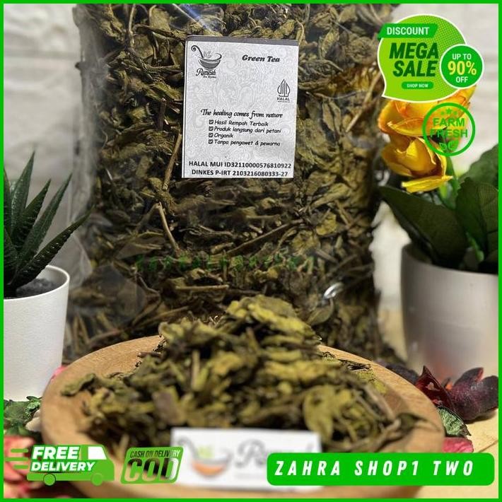 

SIMPLISIA DAUN TEH HIJAU KERING BERAT PRODUK 100 GRAM TERMURAH
