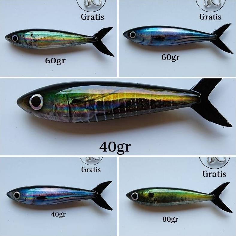 Umpan trolling atau casting untuk laut Lure Mancing