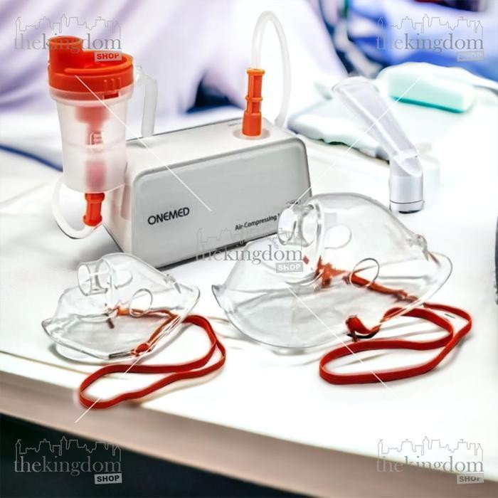 Onemed 405A Nebulizer 405 Inhaler Mesin Uap Asma Inhalasi Original Dan Terpercaya