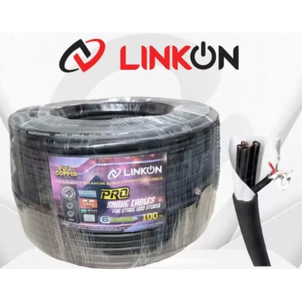 Kabel snake isi 6 / kabel snake 6 ch 6 channel LINKON PER METER