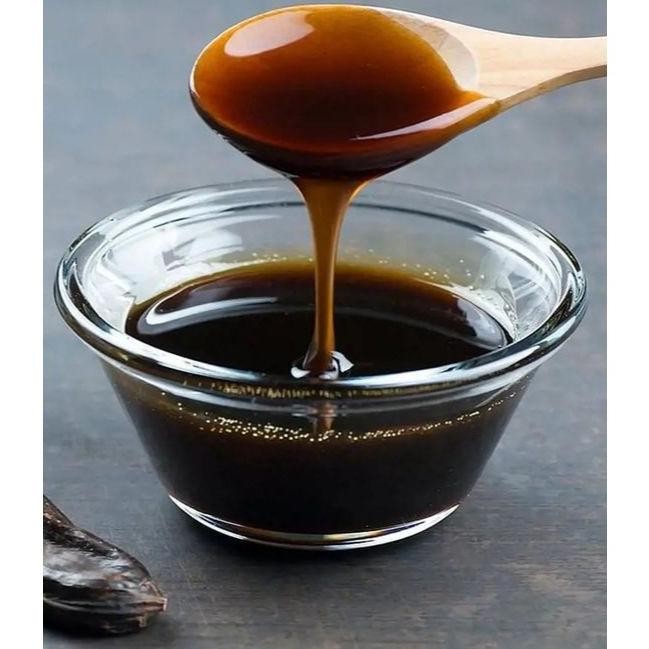 

Gula Aren Cair / Gula Jawa Aren Cair 1 Dus isi 10 Pouch SV