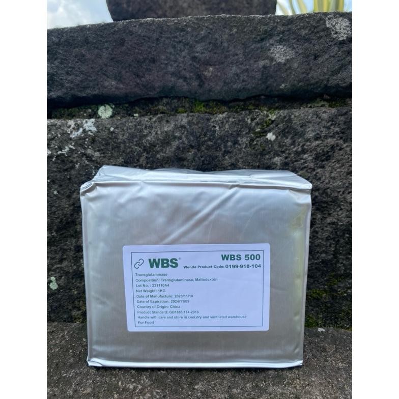 

WBS 500 1 Kg - enzim nabati untuk kekenyalan dan kerenyahan Baso, pentol dll SV13