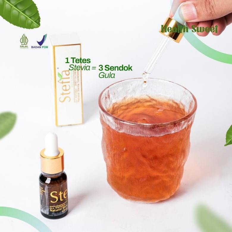 

Gula Stevia cair Pemanis alami rendah kalori SV13