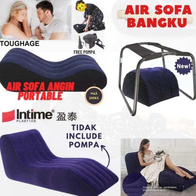 Air Sofa Angin Portable Inflatable Kamsutra Sofa Bed Sex Kasur Angin S [terbaik]