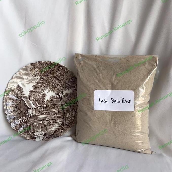 

lada putih bubuk 1kg/white pepper powder 1kg