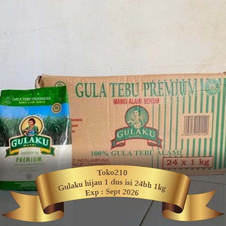 

Gulaku 1kg Karton Isi 24bh Kuning Hijau SV