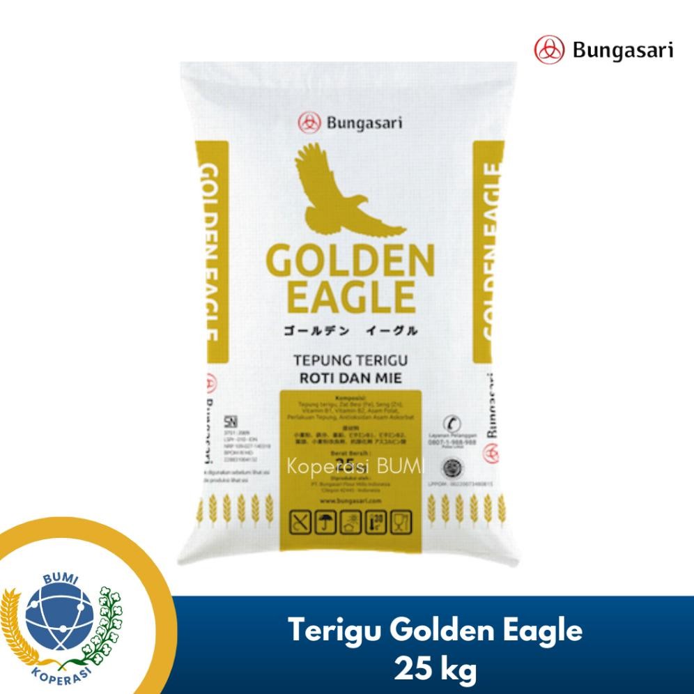 

Tepung Terigu Bungasari Golden Eagle 25 Kg SV13