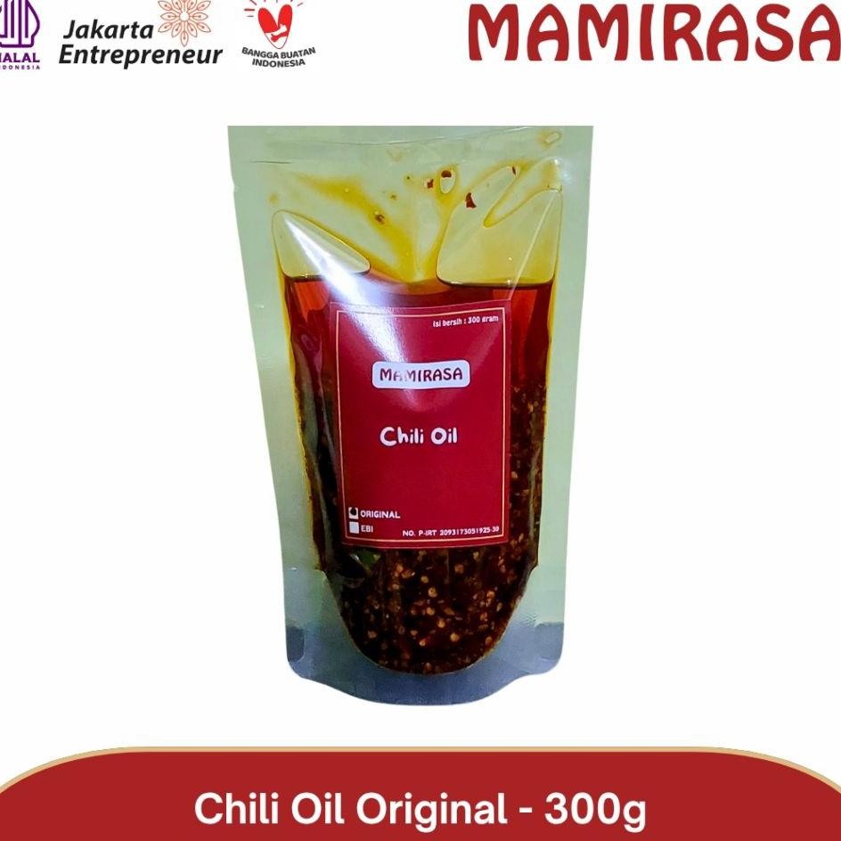 

Mamirasa Chili Oil Pouch Isi 300 Gram