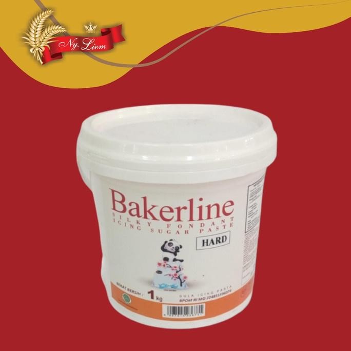 

BAKERLINE Silky Fondant White - Hard 1 kg SV
